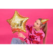Picture of FOIL BALLOON STAR HAPPY BIRTHDAY GOLD 18 INCH